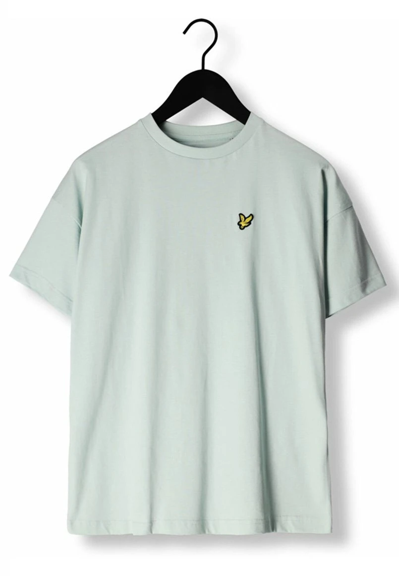 Lyle & Scott Oversized- T-Shirt Basic - Mint 4 Lyle & Scott Oversized- T-Shirt Basic - Mint - Afbeelding 4