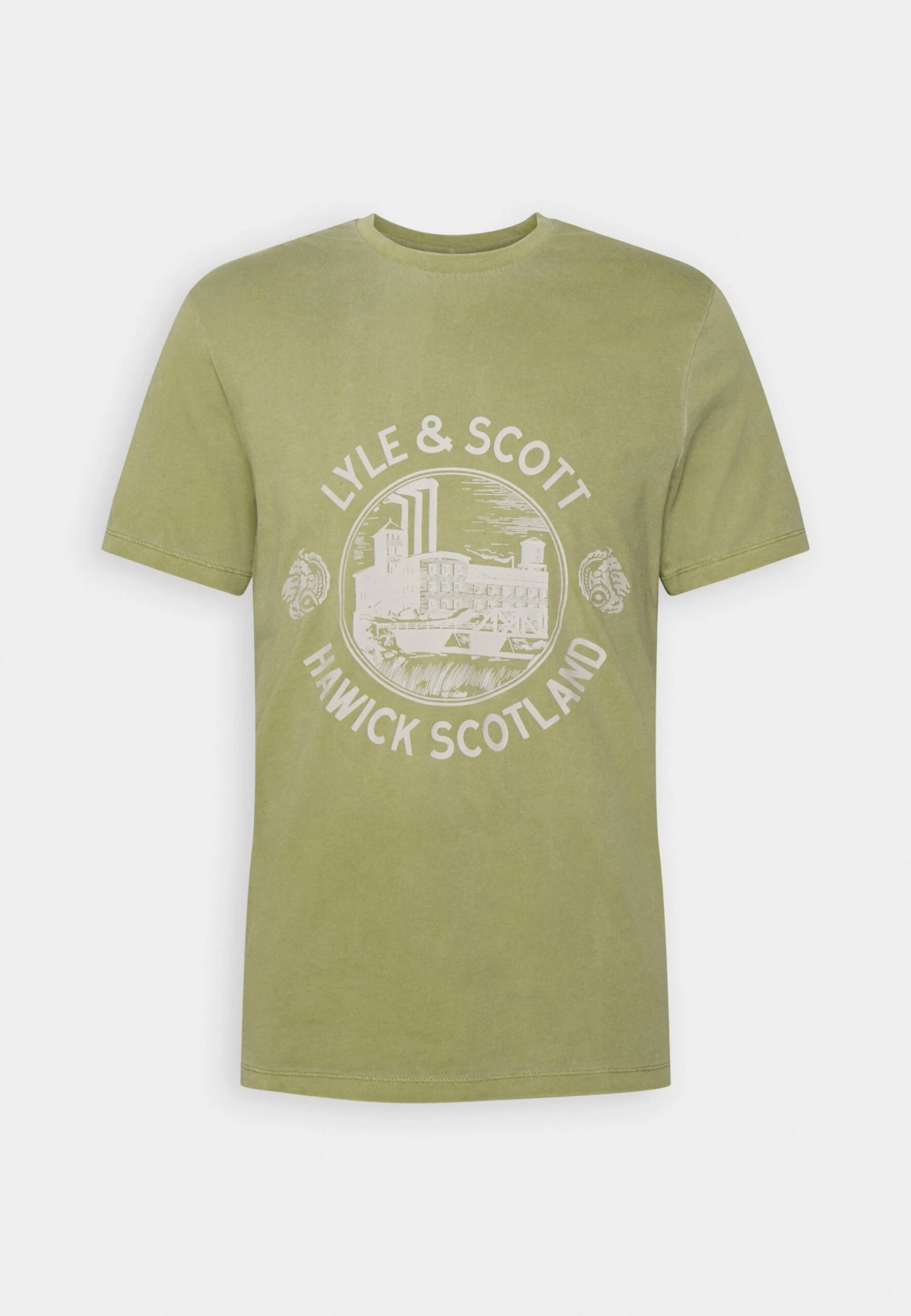 Lyle & Scott Hawick - T-Shirt Print - Seaweed 4 Lyle & Scott Hawick - T-Shirt Print - Seaweed - Afbeelding 4