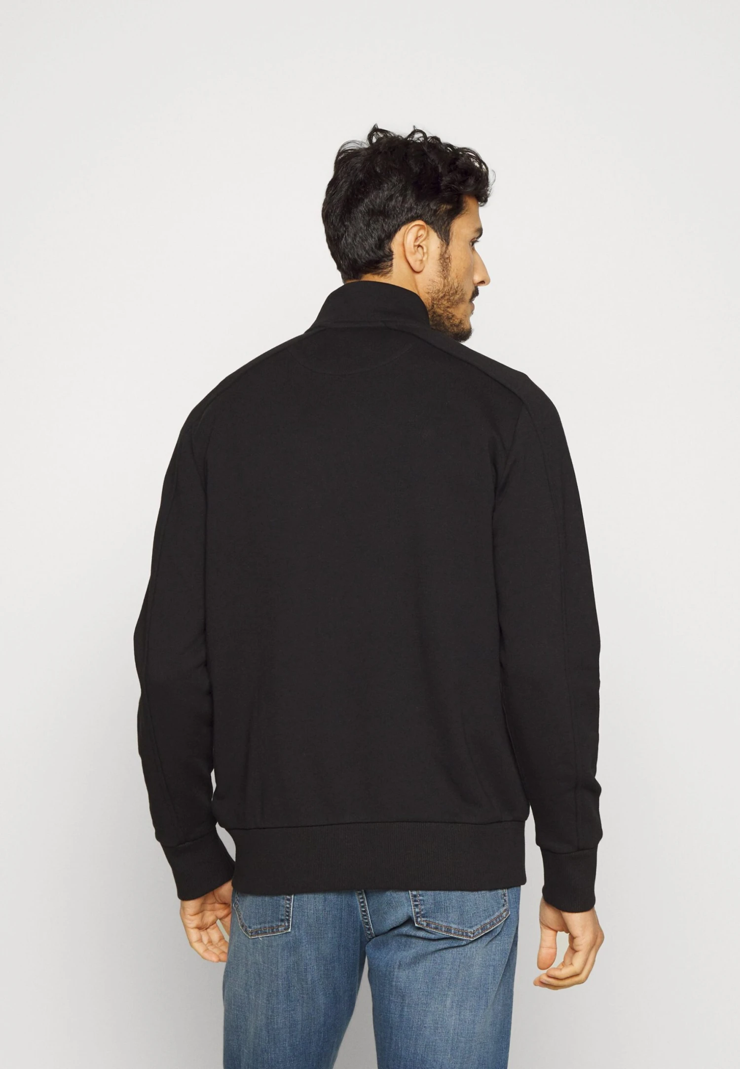 Lyle & Scott Track - Sweater Met Rits - Jet Black 3 Lyle & Scott Track - Sweater Met Rits - Jet Black - Afbeelding 3
