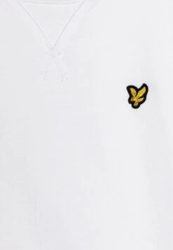 Lyle & Scott Crew Neck - Sweater - Bright White -Lyle & Scott Verkoop fc503692c61d48d4a878e10d834c6806