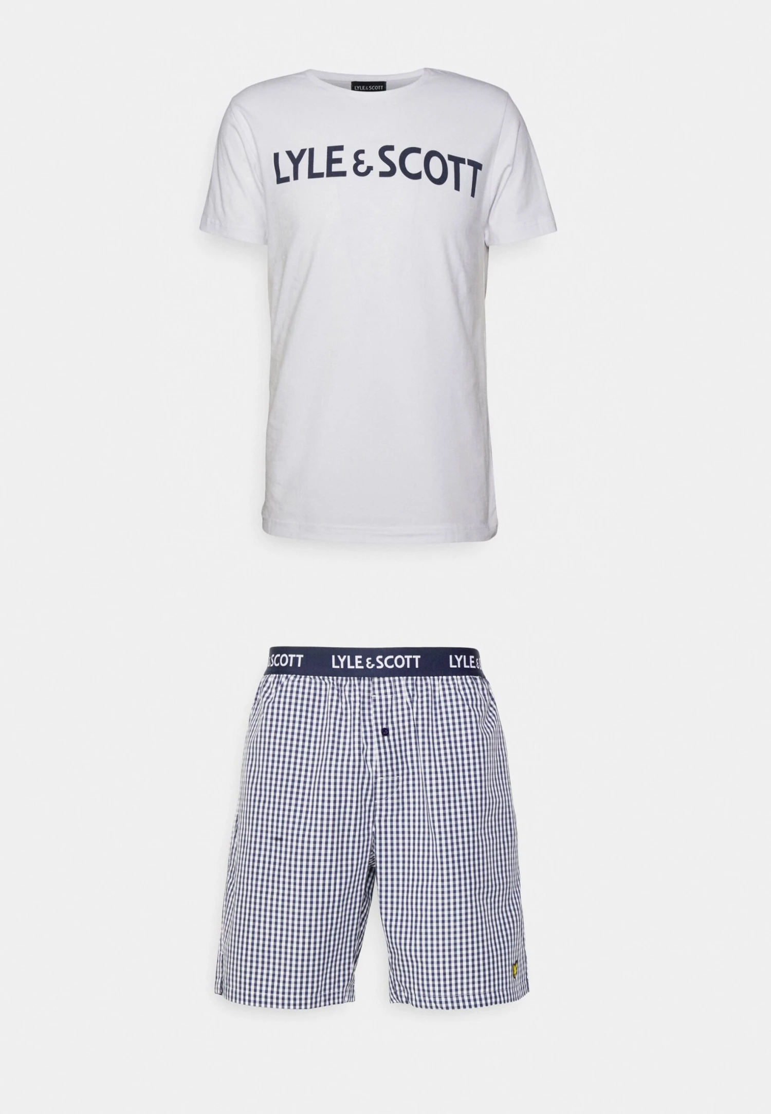 Lyle & Scott Vincent Set - Pyjama - Bright White 5 Lyle & Scott Vincent Set - Pyjama - Bright White - Afbeelding 5